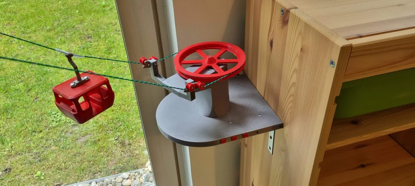 Cáp treo "Hawks Lane" với trạm dưới và trên - Image 3