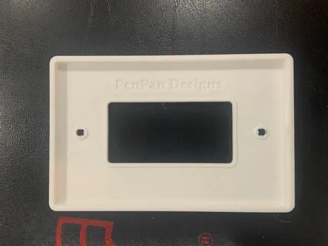 Nắp che ổ cắm hình chữ nhật cao đơn - Image 3