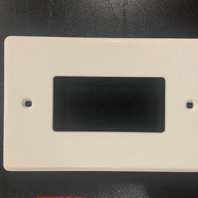 Nắp che ổ cắm hình chữ nhật cao đơn