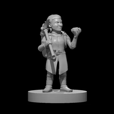 Nhân vật Gnome nữ sâu (Snirfneblin)