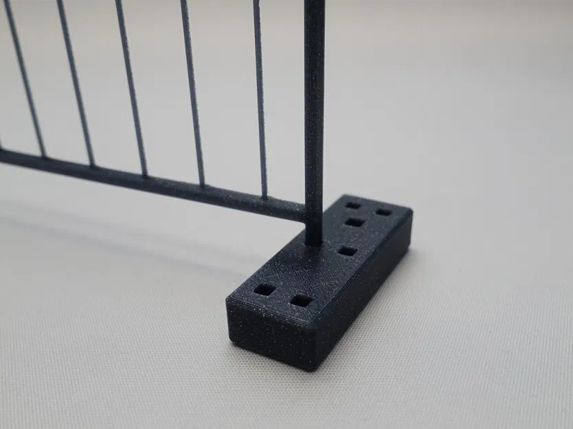 Hàng rào công trường xây dựng thu nhỏ 1:16 - Image 3