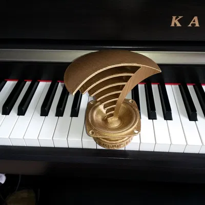 Cúp Tontechniker des Jahres với chân loa và sóng âm