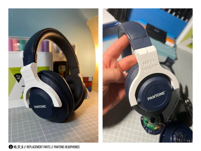 Cơ sở tai nghe PANTONE Bluetooth cho đầu băng - Image 1