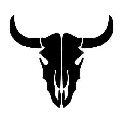 Trâu rừng sừng dài với ánh sáng nền LED