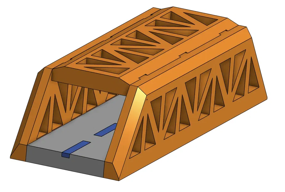 Cầu giàn với các bộ phận dễ lắp ráp - Image 1