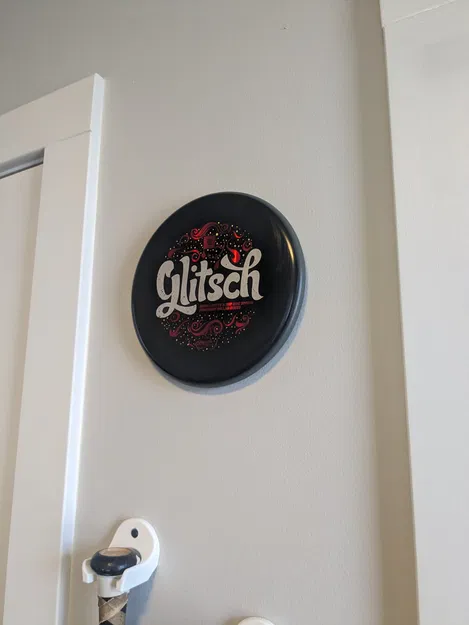 Giá treo đĩa Disc Golf trên tường bằng băng dính mini - Image 2