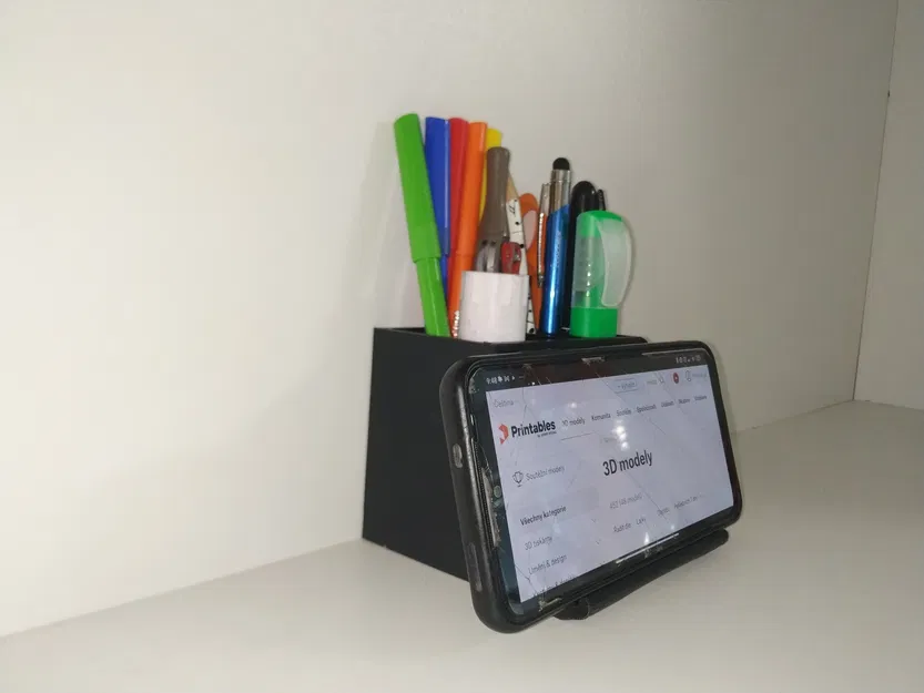 Giá đỡ điện thoại và tổ chức bàn làm việc độc đáo - Image 8