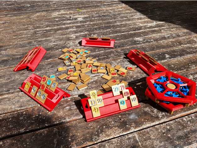 Giá đỡ hộp Rummikub cho các quân bài - Image 3