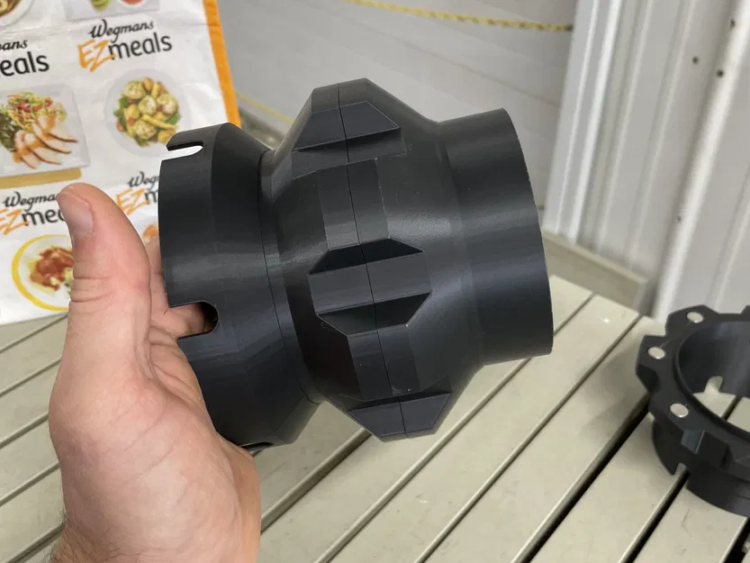 Bộ chuyển đổi cho cổng bụi 128mm trên máy phay Grizzly - Image 3