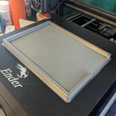 Vỏ bảo vệ màn hình 7 inch cho bo mạch PCB phía sau