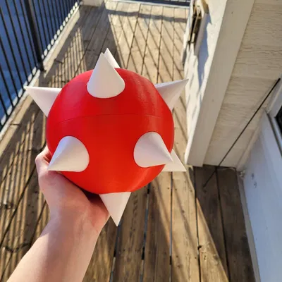 Trứng gai Lakitu Mario kích thước thật cho cosplay