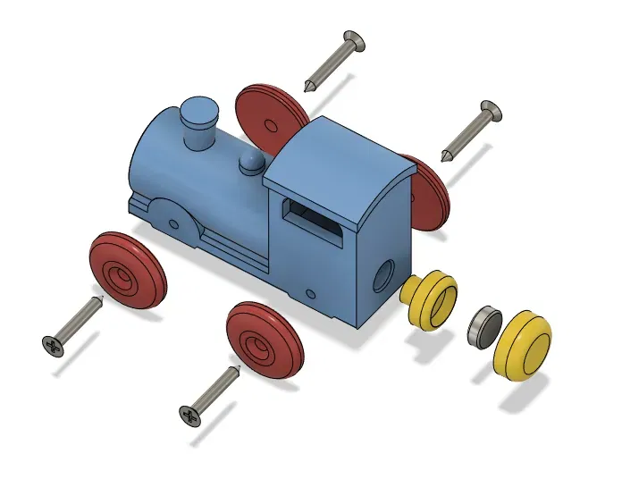 Đầu máy hơi nước tương thích với BRIO/IKEA - Image 7