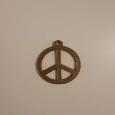 Khóa chìa hình biểu tượng hòa bình