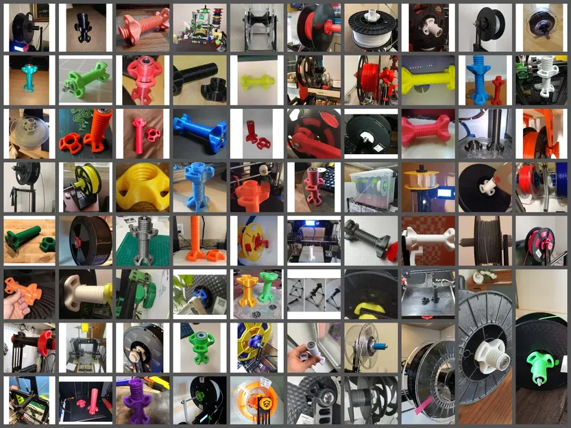 Giá đỡ cuộn filament đa năng cho máy in 3D - Image 2