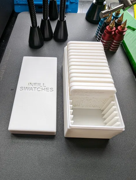 Hộp lưu trữ mẫu infill cho máy in 3D - Image 1