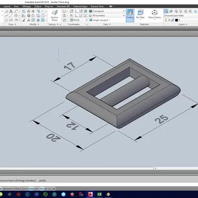 Khóa nhỏ 17mm với kích thước 25x20 mm