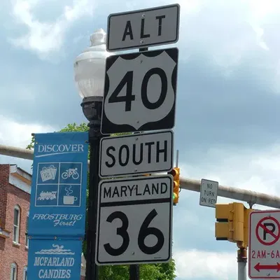 Biển báo đường tiểu bang Maryland