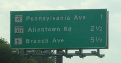 Biển báo đường tiểu bang Maryland - Image 4