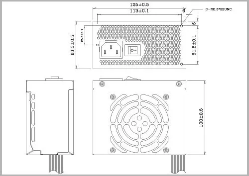 Bộ chuyển đổi JONSBO N3 cho nguồn SFX-L - Image 5