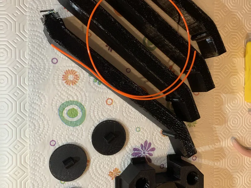 Giá đỡ chai soda gập lại cho súng softair - Image 4