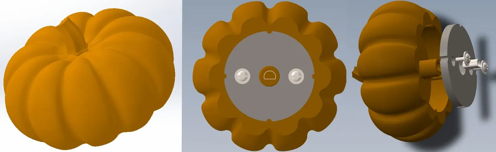 Núm vặn hình bí ngô cho bếp gas Samsung - Image 2