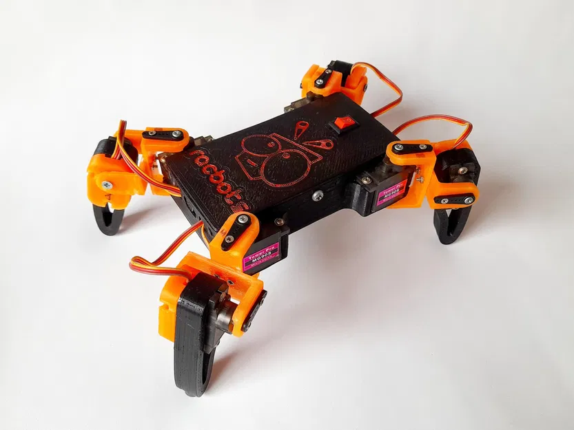 Nhện robot 4 chân điều khiển bằng Arduino và ESP32 - Image 1