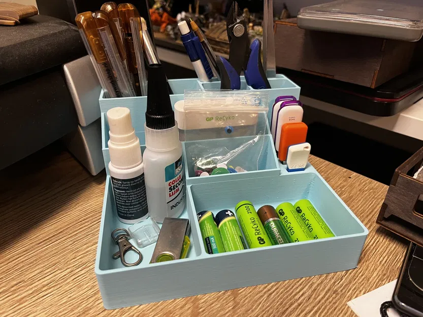 Bộ tổ chức bàn làm việc không có khe thẻ SD - Image 1