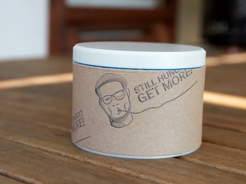 Bình chứa Prusament với nắp vặn cho lõi cuộn giấy - Image 2