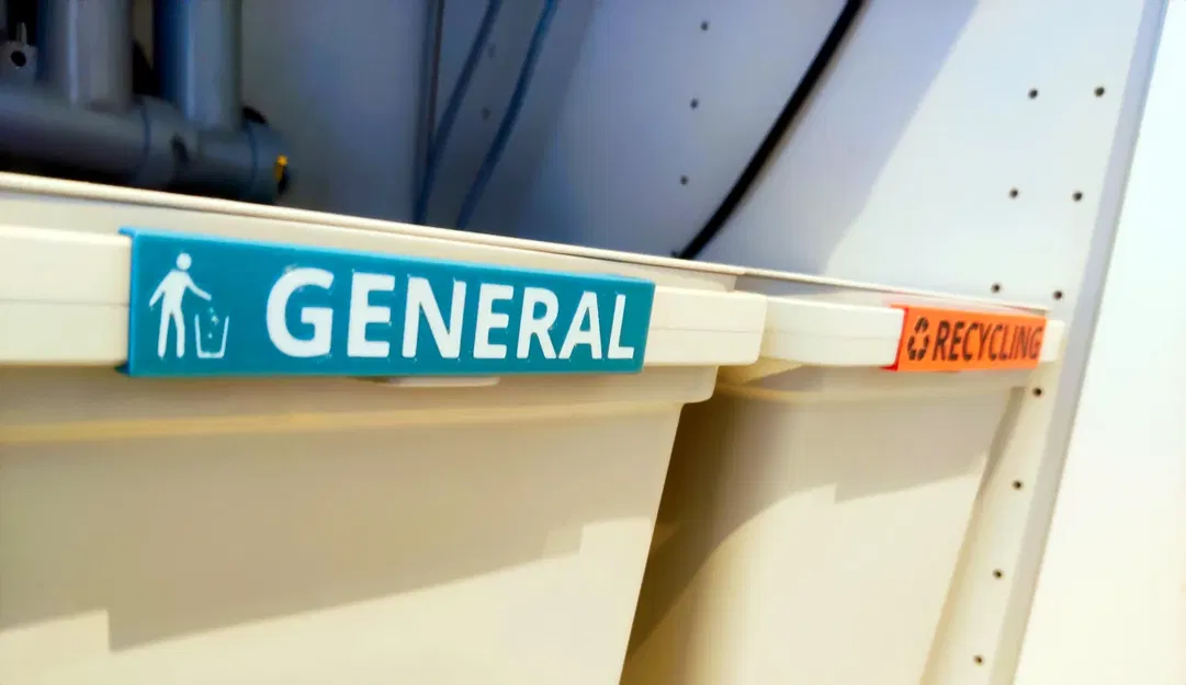 Nhãn đính kèm cho thùng rác HÅLLBAR của IKEA - Image 1