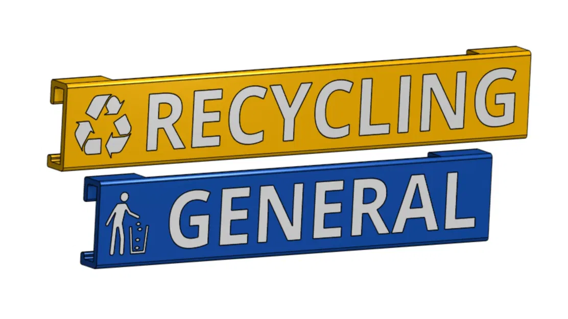 Nhãn đính kèm cho thùng rác HÅLLBAR của IKEA - Image 2