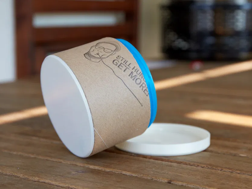 Bình chứa Prusament với nắp vặn cho lõi cuộn giấy - Image 3