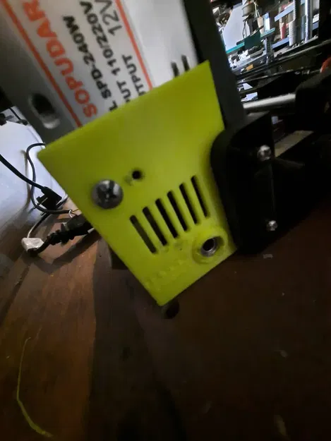 Nắp nguồn điện Anet A6 với công tắc và phích cắm 12v - Image 1