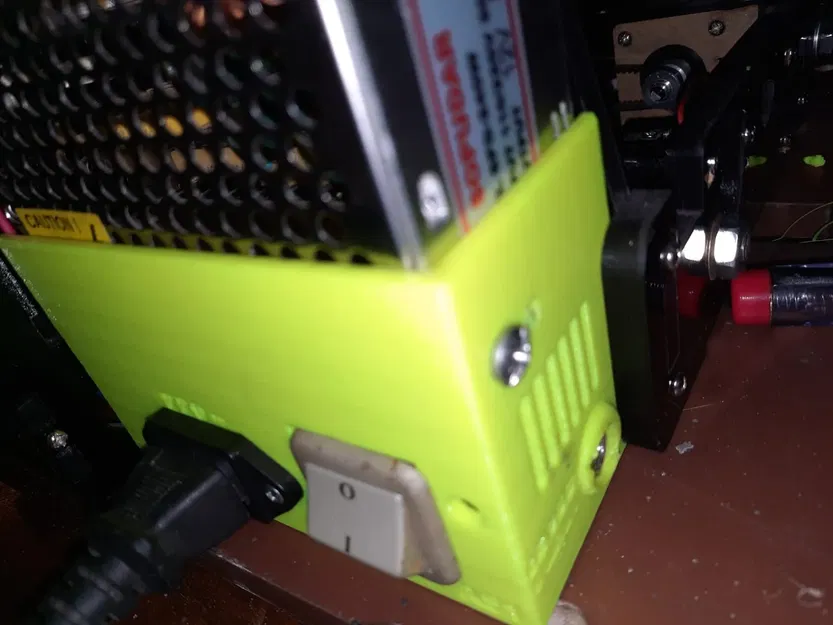 Nắp nguồn điện Anet A6 với công tắc và phích cắm 12v - Image 2