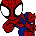 Người nhện HueForge treo trên tường - Thumbnail 1