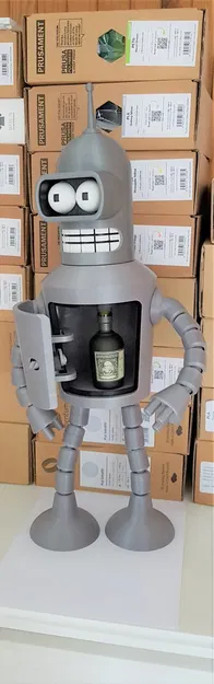 Bender khớp nối 57cm từ Futurama - Image 10