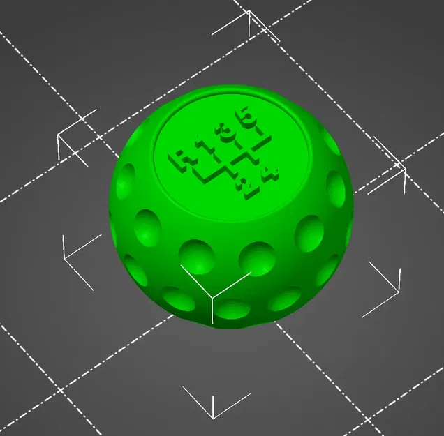 Nút chuyển số GTI Classic VW Golf 5 cấp - Image 1