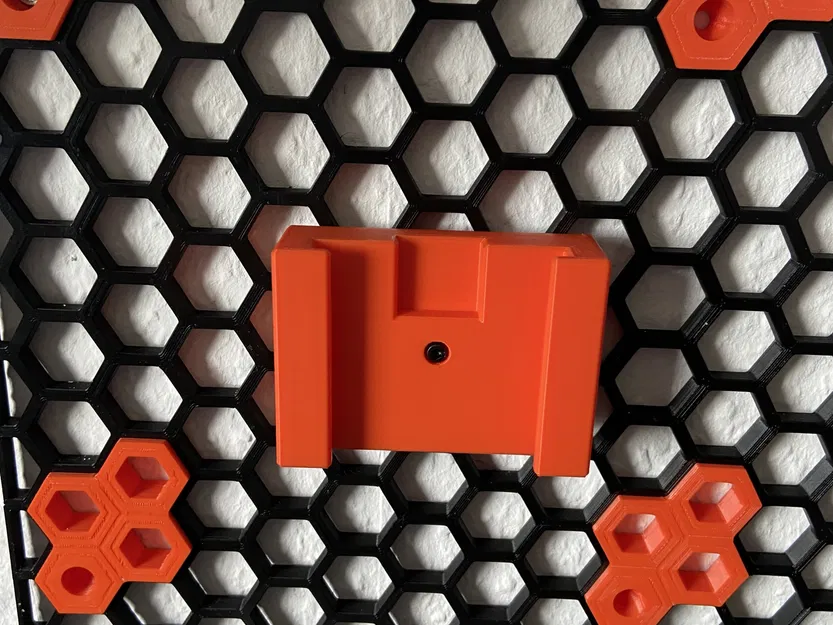 Giá đỡ pin chuyên nghiệp Bosch 18v cho tường tổ ong - Image 1