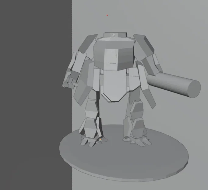 Cỗ máy chiến tranh mech 3D chi tiết - Image 1