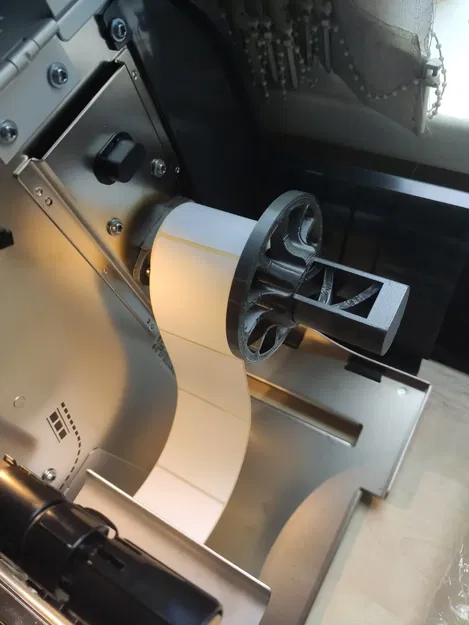 Giá đỡ cuộn nhãn Zebra ZT411 cho cuộn 1,75 inch - Image 1