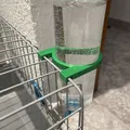 Giá đỡ bình nước cho chuồng thú cưng đường kính 67mm - Thumbnail 1