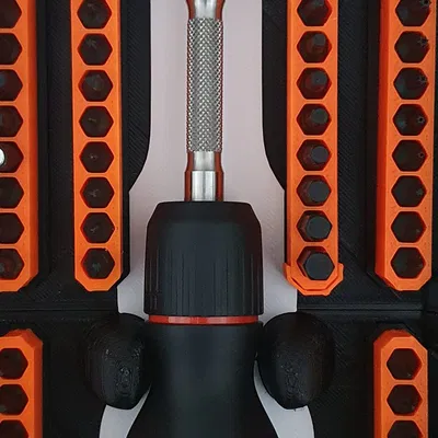 Giá đỡ tuốc nơ vít LTT dưới ngăn bàn