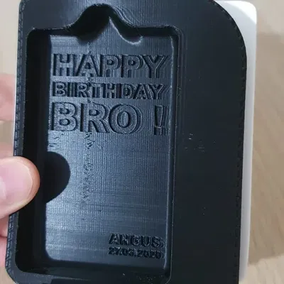 Mô hình PS5 nhỏ giữ thẻ quà tặng độc đáo