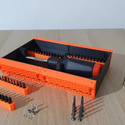 Giá đỡ tuốc nơ vít LTT dưới ngăn bàn