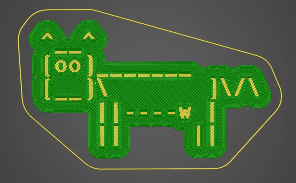 Nam châm hình bò Cowsay cho tủ lạnh - Image 1