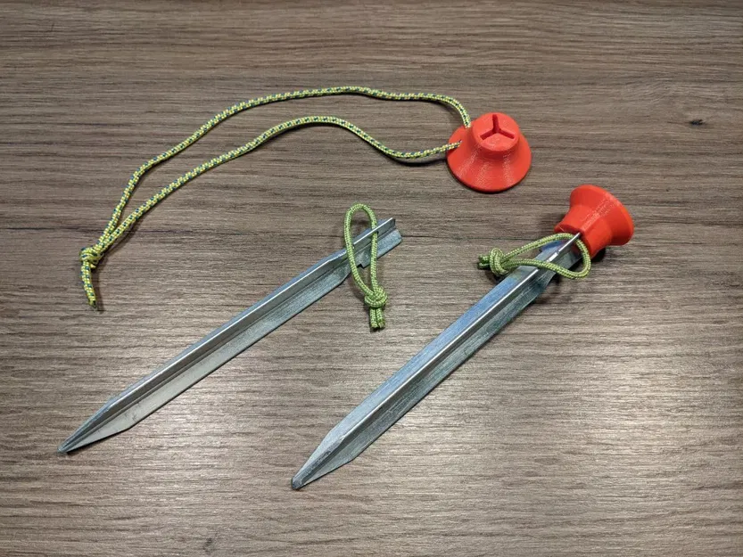 Công cụ đẩy cọc lều bằng nhôm - Image 3