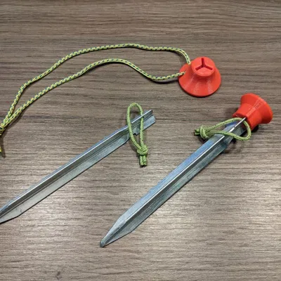 Công cụ đẩy cọc lều bằng nhôm