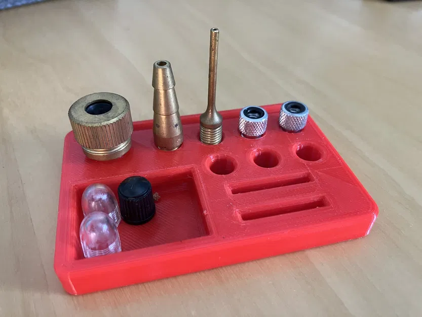 Giá đỡ cho bộ chuyển đổi bơm khí và nắp van xe đạp - Image 1