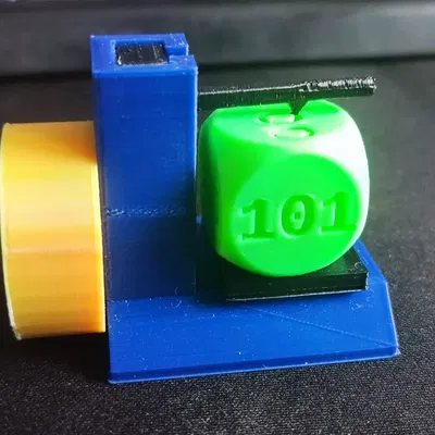 Mô hình máy in 3D PRIMA CREATOR với trượt và cuộn filament xoay