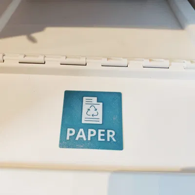 Nhãn dán cho thùng rác SORTERA IKEA (60l)