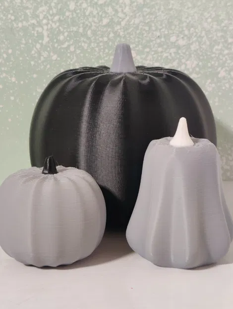 Quả bí ngô với cuống in riêng biệt - Image 1